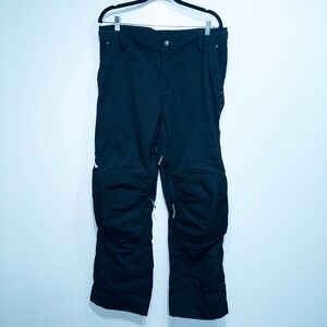New Flylow Black Snow Sport Chemical Pants Size Large